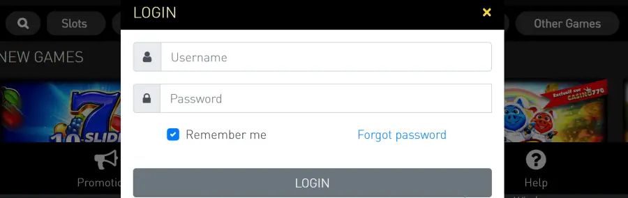 Casino 770 login